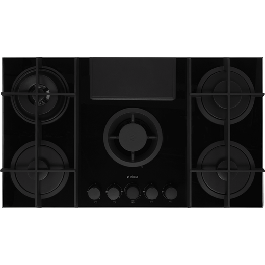 Elica NT-FLAME BG RC Built In Gas Hob - Black